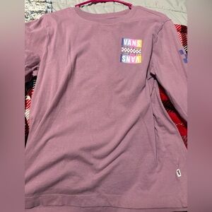Womens Vans Long Sleeve Tshirt